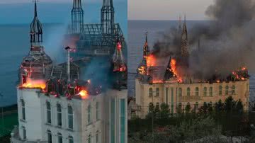 \u0027Castelo do Harry Potter\u0027 na Ucrânia é destruído após bombardeio russo